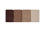 Aucune Juego de 4 toallas de mano - 50 x 90 cm - Crema